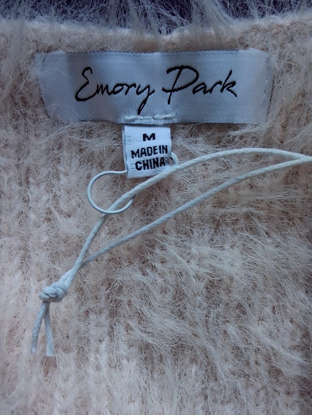 Emory Park cozy cripped top, size M - Picture 5 of 5
